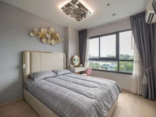 For sale, rent, Condo Ideo New Rama 9, 5th floor, fully furnished. Ready to move in immediately, hurry and reserve now!! images