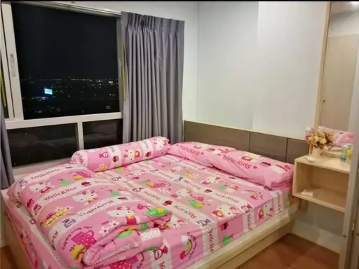 For rent: Lumpini Ville Prachachuen-Pongpetch 2 bedrooms, fully furnished, ready to move in, affordable price. Book now, don't miss out!!!
