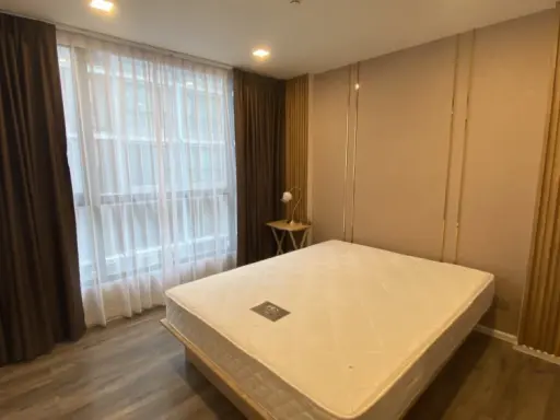 For rent!! Condo Atmoz Ratchada-Huai Khwang, 3rd floor, Building A, beautiful room, convenient transportation, ready to move in, don't miss it!!