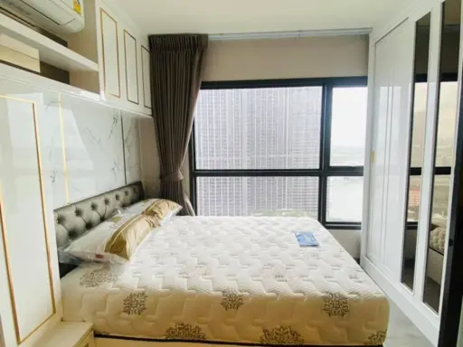 Condo for rent, Politan AQUA, elegantly decorated room, looks expensive, 29th floor, lie down and look at the river view. Hurry up to reserve. Don't m images