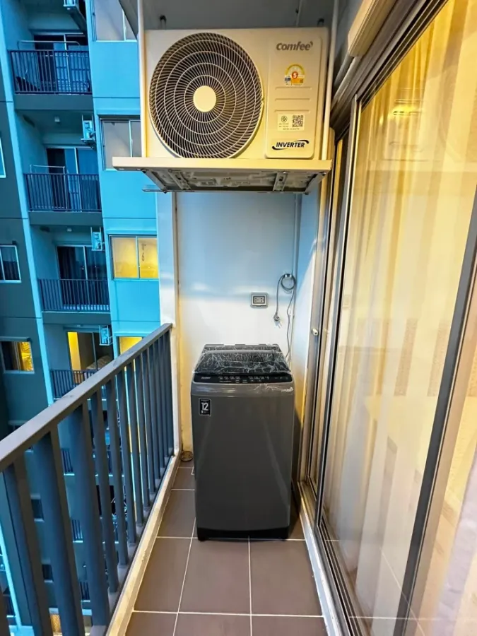 Condo for rent, Sena Eco Town Rangsit Station. Nice room, fully furnished. Just bring your belongings and move in!