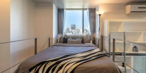 ให้เช่า ด่วน!! คอนโด ไอดีโอ มอร์ฟ 38 ห้องแบบ Duplex ทำเลดี เดินทางสะดวก ใกล้แหล่งช็อปปิ้ง จองเลย!!