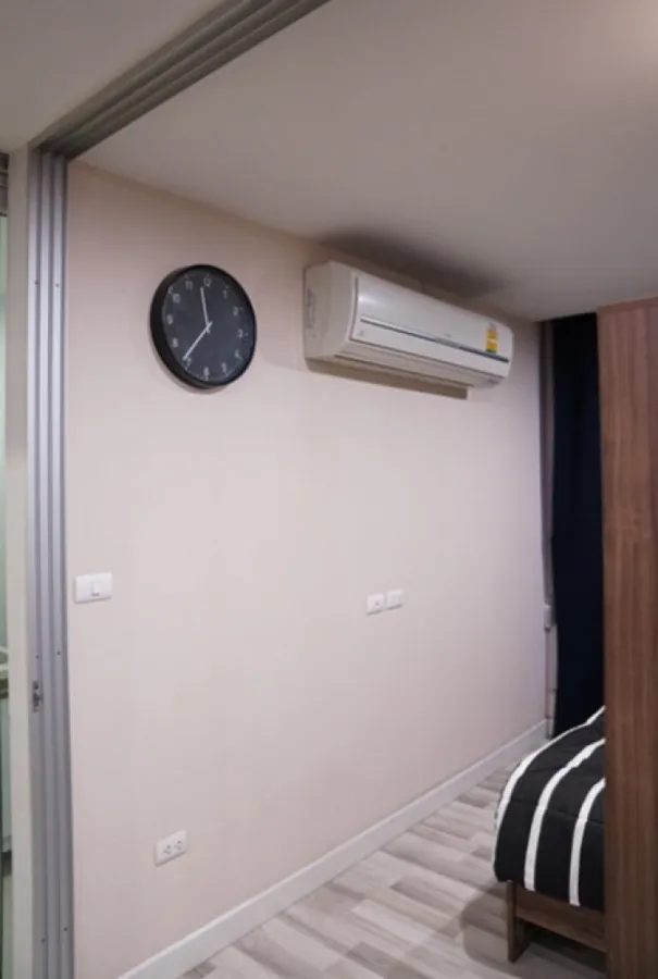 Condo for rent, The Cube Ramkhamhaeng, 3rd floor, clear view, beautiful room with furniture and electrical appliances.