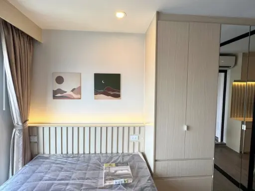 Condo for rent, Regent Home Wutthakat, corner room, north facing, fully furnished, ready to move in, complete amenities, reserve now.
