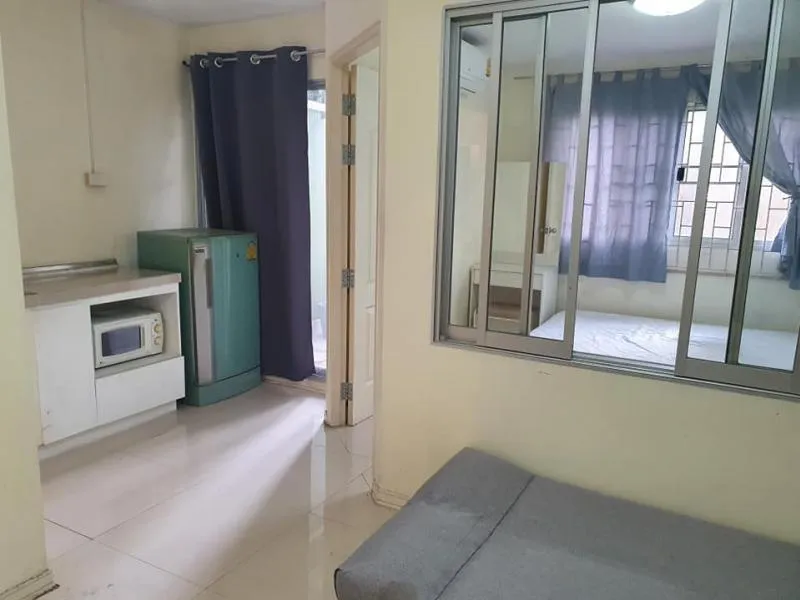Lumpini Condo Town Rattanathibet for rent, Building A, 1 bedroom, fully furnished, ready to move in. Not booking is a big mistake.