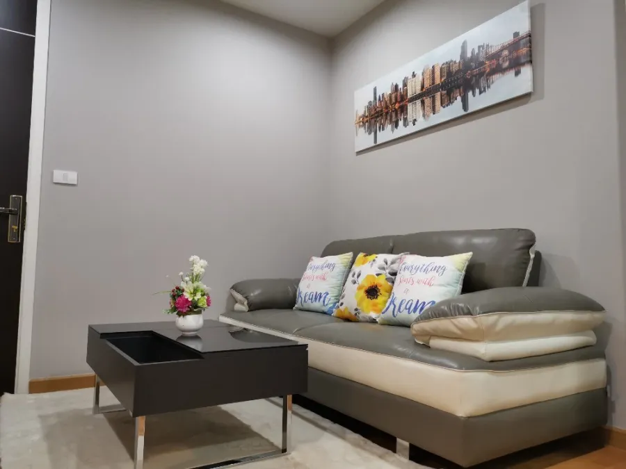 For rent: The President Phetkasem-Bang Khae, 15th floor, fully furnished, book now, don't wait.