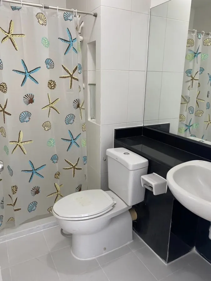 For rent, The Parkland Ratchada-Thapra, 18th floor, clear view. The room is perfectly wallpapered, must be reserved.