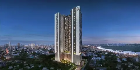 ขายดาวน์ คอนโด Aspire Sukhumvit-Rama 4 ห้อง vertiplex Size M ห้องแบบ 2 ชั้น มาจองเลย