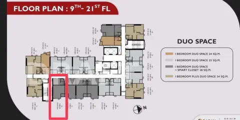 ขายดาวน์ Origin Place Phetkasem ชั้น 20 โครงการดี น่าอยู่ สนใจจองเลย