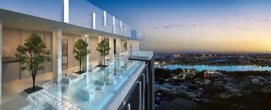 Sale down payment, Condo Modiz Sukhumvit 50, Building B, 11th floor, corner room, good location, special price!! Don't miss it!!!