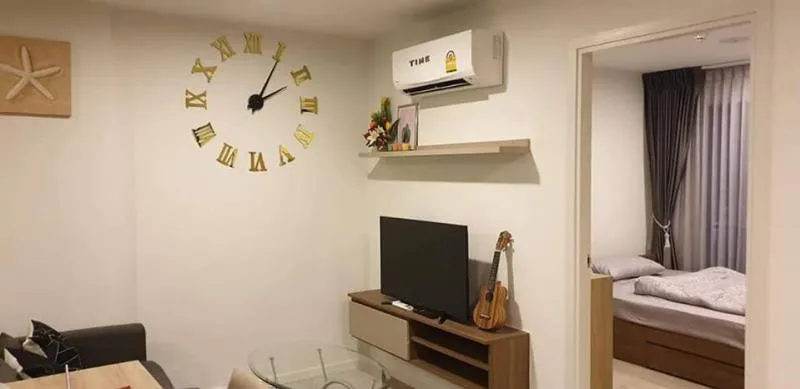 ห้อง 2 นอน น่ารักมุ้งมิ๊ง น่าอยู่น่าย้าย อยู่ได้ 1-3 คน ที่ Kave Condo ห้องสวยพร้อมเข้าอยู่ทุกอย่างใ