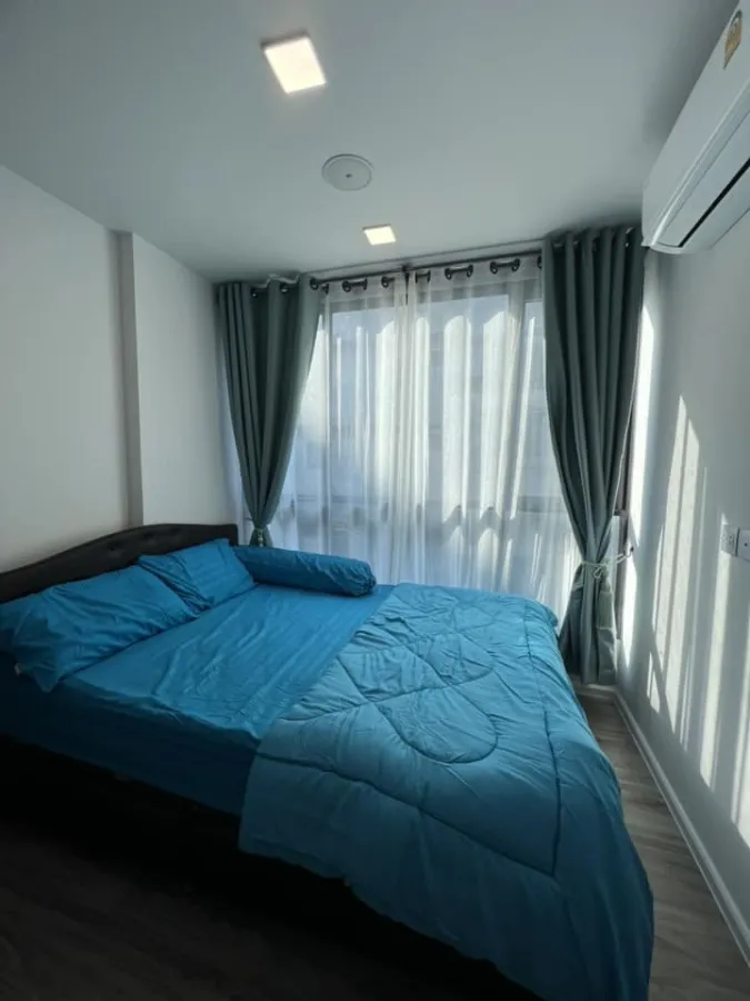 Cave Salaya for rent, 3rd floor, Building A, rear view, comes with complete decorations. Book now, don't miss it, hurry.