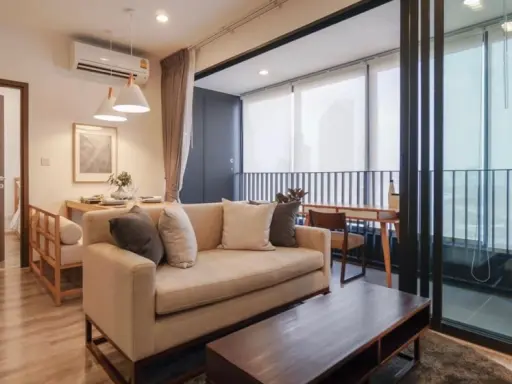 Condo for rent, Ideo Mobi Asoke, large room, comfortable, fully furnished, electrical appliances, book now, don't miss it.