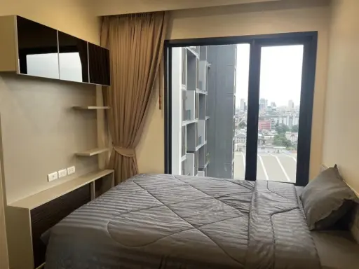 For rent: ONYX Phaholyothin, ready to move in, fully furnished, good price, hurry and reserve today.
