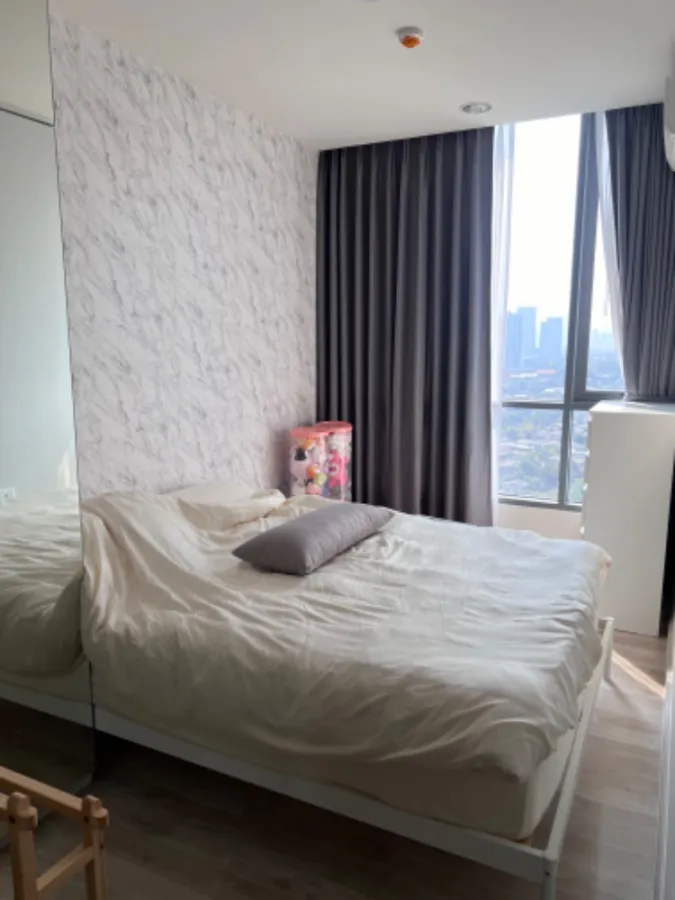 For sale: Niche Pride Tao Poon, 16th floor, beautiful view, no tall buildings blocking the view, fully furnished, ready to move in immediately. Book n