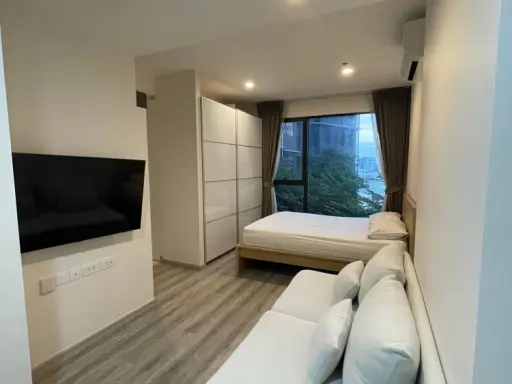 Ideo Mobi Asoke for rent, nice room with full facilities Not booking is a serious mistake. Let me tell you. images