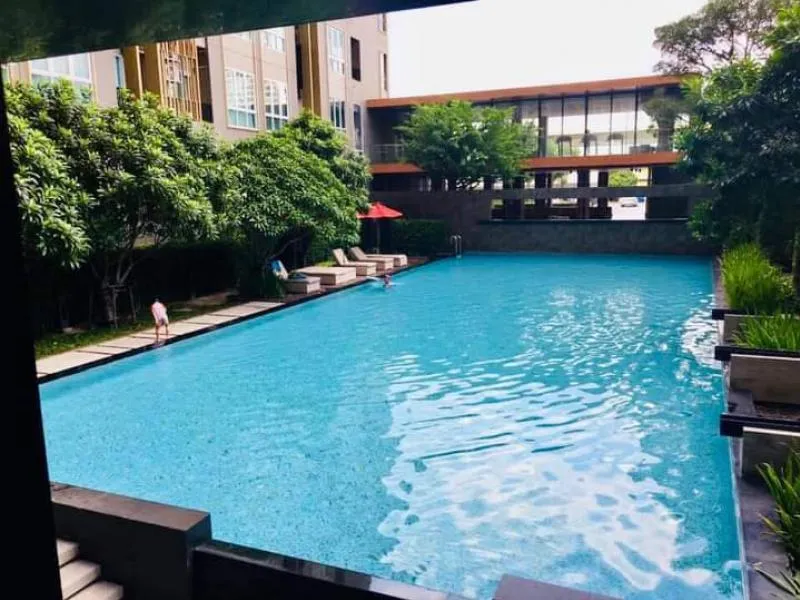 For rent, The Key Sathorn, Ratchaphruek, south, natural garden view, fully furnished, can move in immediately Bring your bag