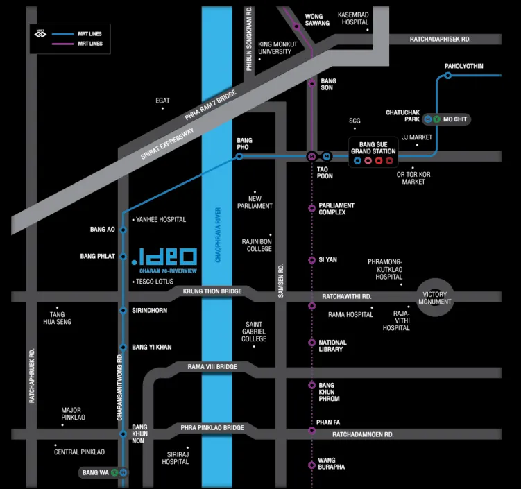 ขาย Ideo Charan 70 - Riverview ชั้น 14 ห้องน่าอยู่ แต่งครบ สนใจรีบจองเลย