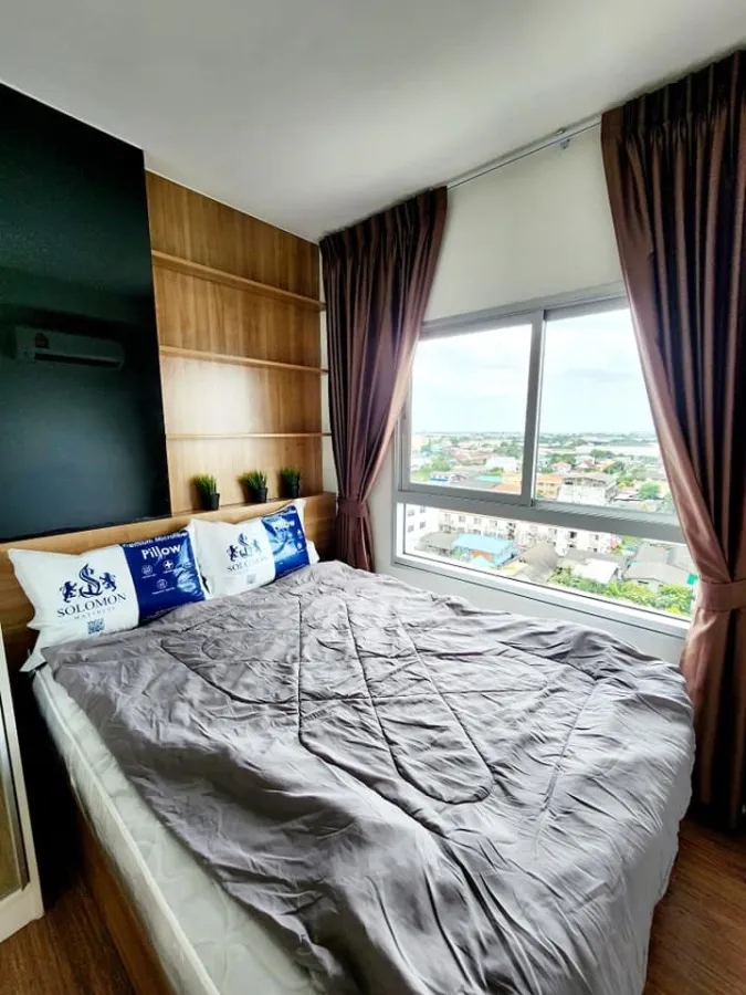 For rent: Notting Hill Sukhumvit-Phraeksa, open view, fully furnished, lots of storage space, urgent