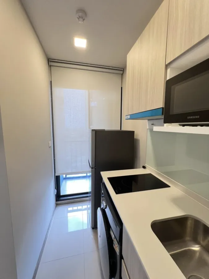ให้เช่า Plum Condo New West Bangyai ชั้น 31 วิวโล่ง แต่งครบ จองเลย