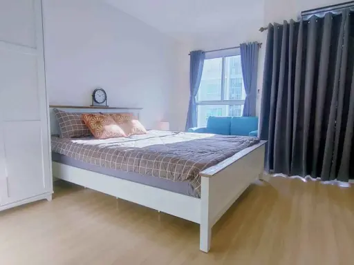 Condo for rent, Lumpini Ville, Chaeng Watthana-Pak Kret, ready to move in, complete here, hurry and reserve before you miss out.