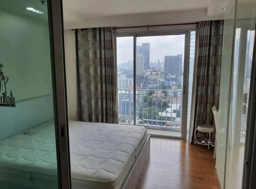 For sale, for rent, Abstract Phahon Yothin Park, decorated with built-in furniture in the whole room, complete electrical appliances, book now.