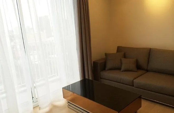 For sale, for rent, HQ Thonglor, 22nd floor, open city view, beautiful room, fully decorated, ready to move in, book now, urgent.