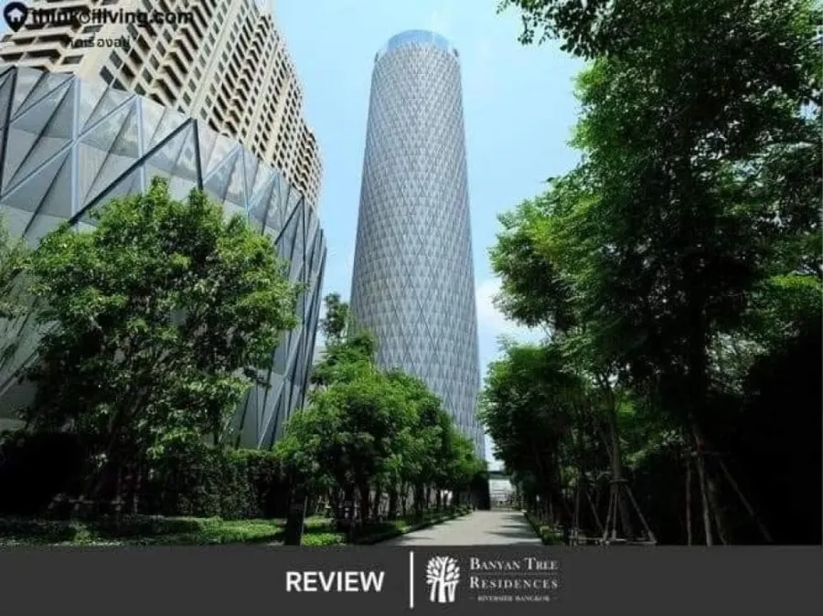 For rent, Banyan Tree Residence Riverside, high floor, Chao Phraya River view, nice room, reserve and you won't be disappointed.