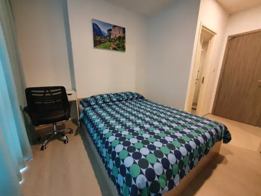 Condo for rent, Knightsbridge Phaholyothin-Interchange, 2 bedrooms, 2 bathrooms, 12th floor, fully furnished, pool view, good price, book now.