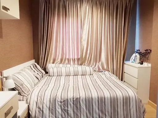 For rent, The Kith Lite Bangkadi - Tiwanon, 3rd floor, corner room, very private. The decoration is very livable. Don't miss it.