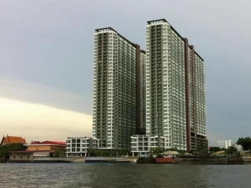 Condo for sale, Lumpini Park Riverside - Rama 3, Tit Maenam, high floor, beautiful view, don't wait.