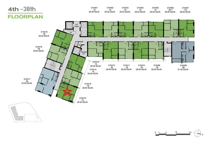 Sell The Base Park West, corner room, 16th floor, unblocked view, complete facilities, book now, don't miss it.