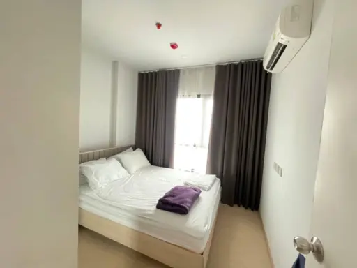 Condo for rent The Tree Sukhumvit 71-Ekkamai, 12th floor, fully furnished, ready to move in. Reserve now!!