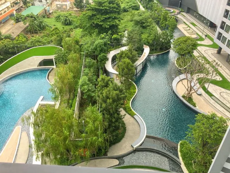 Condo for rent, Ideo O2, corner room, pool view, fully furnished, don't wait.