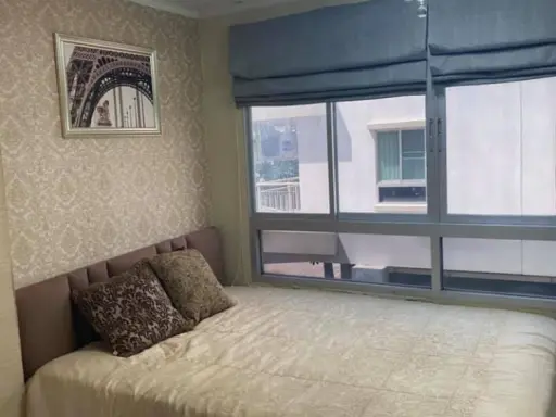 Condo for rent Lumpini Ville Cultural Center fully furnished Complete facilities, don't miss it.