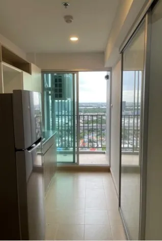 For sale, for rent, Supalai Veranda Sukhumvit 117, 31st floor, river view, separated room. Reserve first, stay first.