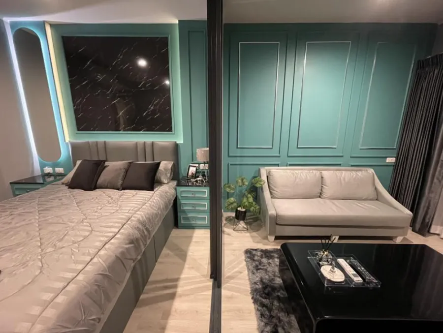 For rent ideo ratchada suttisan ห้องแต่งสวย เฟอร์จัดเต็ม มีครบจบที่ ถ้าไม่จองถือว่าคุณพลาดอย่างแรง