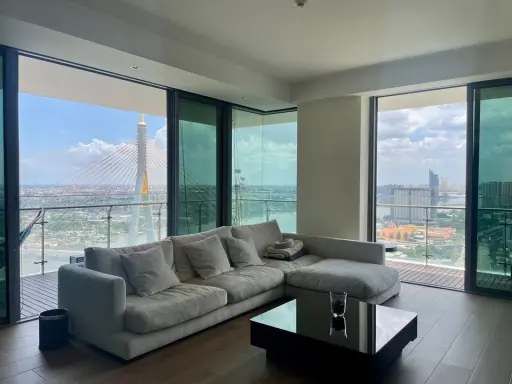 For rent or sale, The Pano, 29th floor, panoramic view, very beautiful. The room is very spacious, fully furnished, you can't reserve it anymore. images