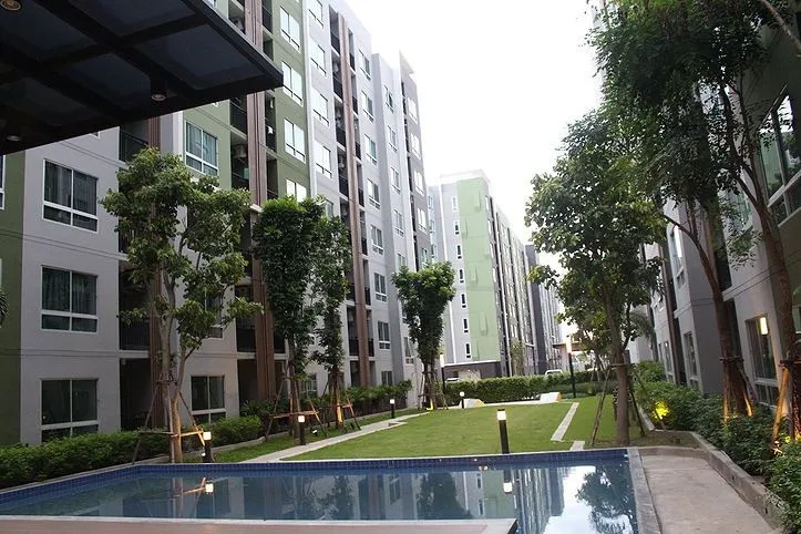 ให้เช่า วี คอนโด ลาดกระบัง พร้อมอยู่ เดินทางสะดวก อย่ารอช้า