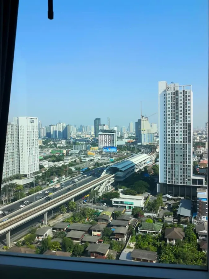 The Key Sathorn Ratchapreuk ขายห้องขนาด 50 ตร.ม 2 ห้องนอน ห้องมุม วิวเมืองปังมาก รีบเป็นเจ้าของเลย