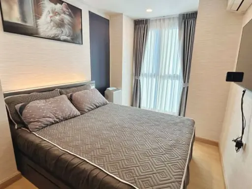 Condo for rent: Supalai Prime Rama 9, corner unit, private, good ventilation, complete amenities. Book now!