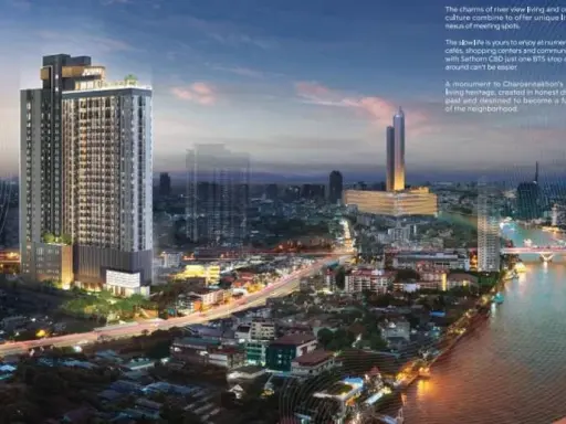 ขายดาวน์ ไลฟ์ เจริญนคร-สาทร ความสะดวกสบายแบบ 3 in 1 ตอบโจทย์ทุกแง่มุมของการใช้ชีวิตครบทุกด้าน ต้องจอง images