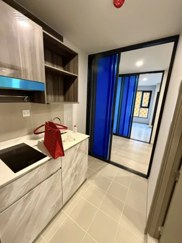 ให้เช่า Aspire Onnut Station ทิศเหนือ วิวเมืองและโค้งแม่น้ำเจ้าพระยา โปร่ง สบาย ห้องมาพร้อม (Fully Furnished)