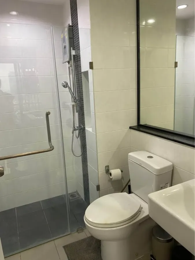 Condo The Tree Rio Bang Ao Next to MRT Bang Ao 1 bedroom, 1 bathroom Size 32 square meters 11th floor, Chao Phraya River curve view Decorated and ful
