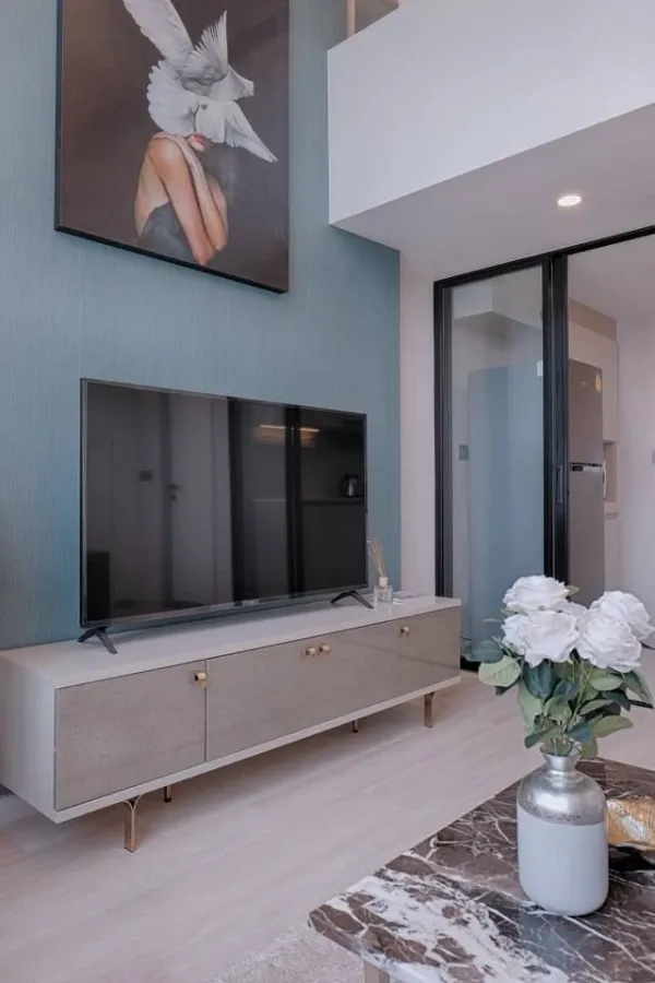 For rent: Knightsbridge Prime Sathorn, high floor, beautiful city view, beautifully decorated, comfortable to the eye, this size is worth living in, y