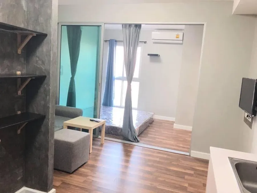 Condo for rent at A Space Me Bangna. Well-partitioned rooms with separate areas. Affordable price. Book today!