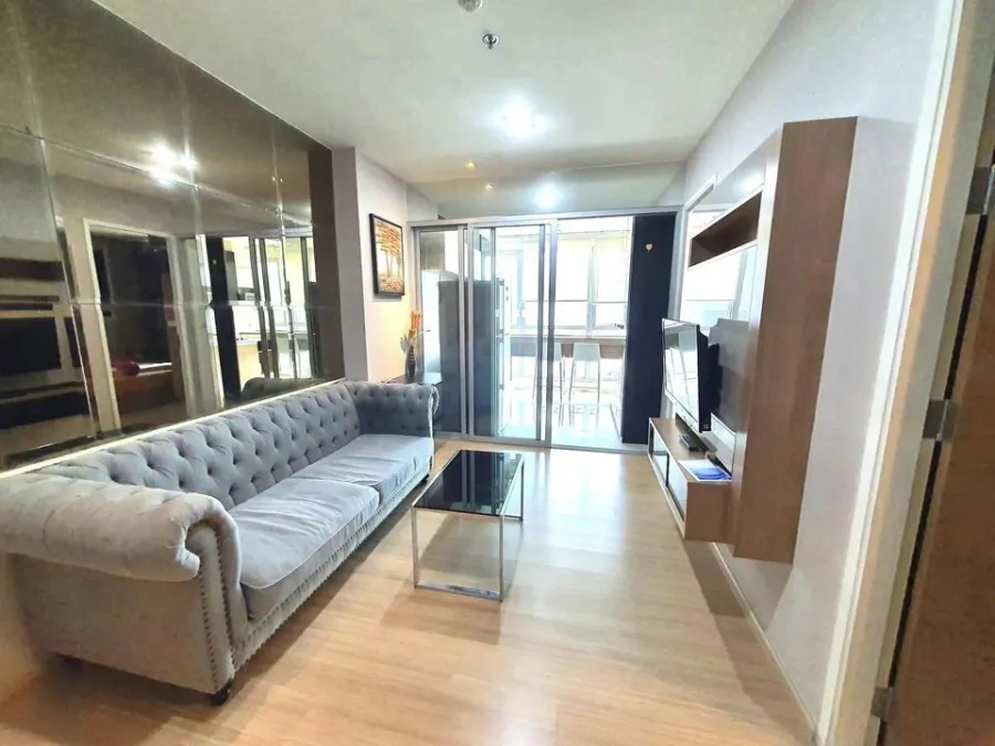 Sell, rent, Rhythm Sukumvit 50, 10th floor, luxurious decoration, very nice, built-in furniture, the most popular, book now.