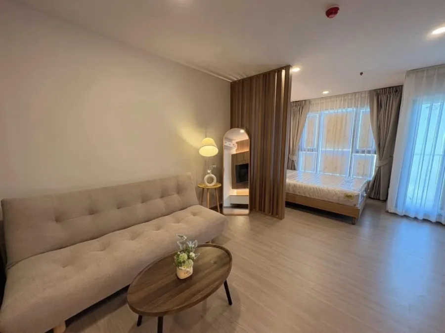 ให้เช่า Aspire Sukhumvit - Rama 4 ชั้น 19 วิวหันออกข้างนอก ไม่มีตึกสูงบัง ตกแต่งแบบมินิมอล น่าอยู่สุดๆ