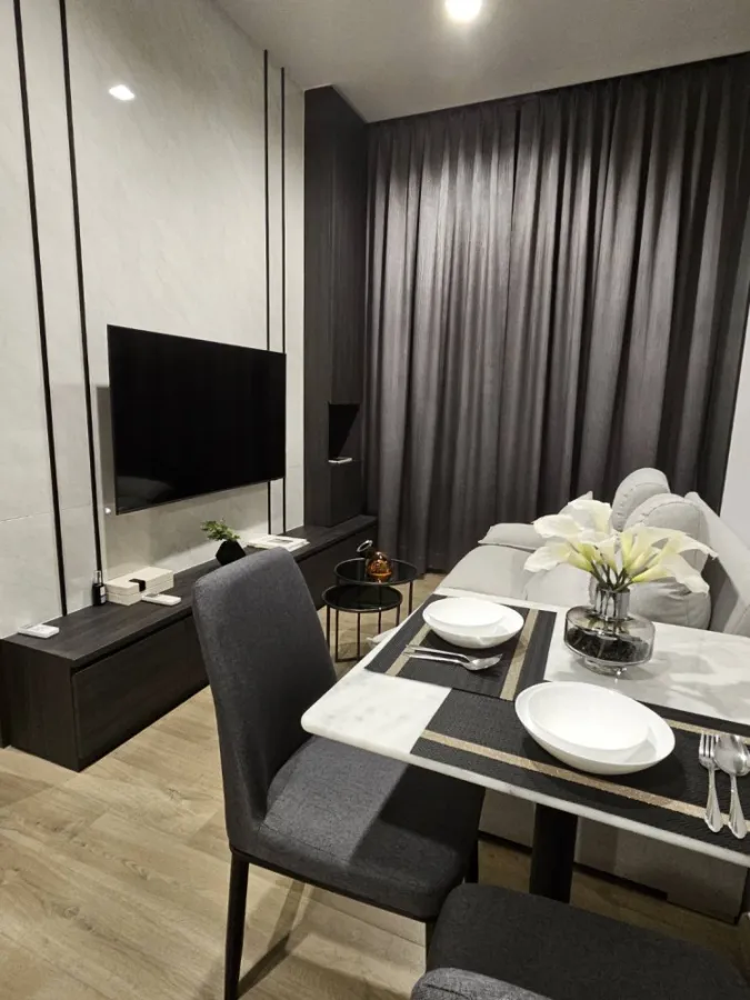 For rent The crest park residences ห้องแต่งพร้อมอยู่ ครบจบที่นี่ มาแต่ตัวเข้าอยู่ได้เลย รีบมาจับจอง