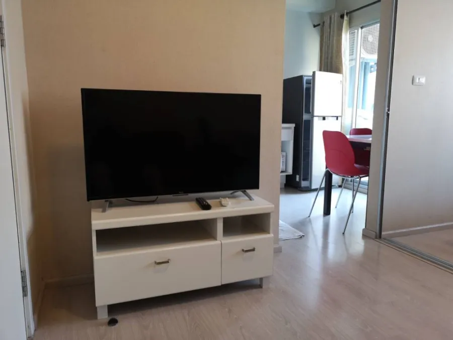 For Rent Plum condo Park Rangsit ชั้น5 วิวสระ ทิศเหนือไม่ร้อนแดดบ่าย เครื่องใช้ไฟฟ้าครบ จองด่วนๆ